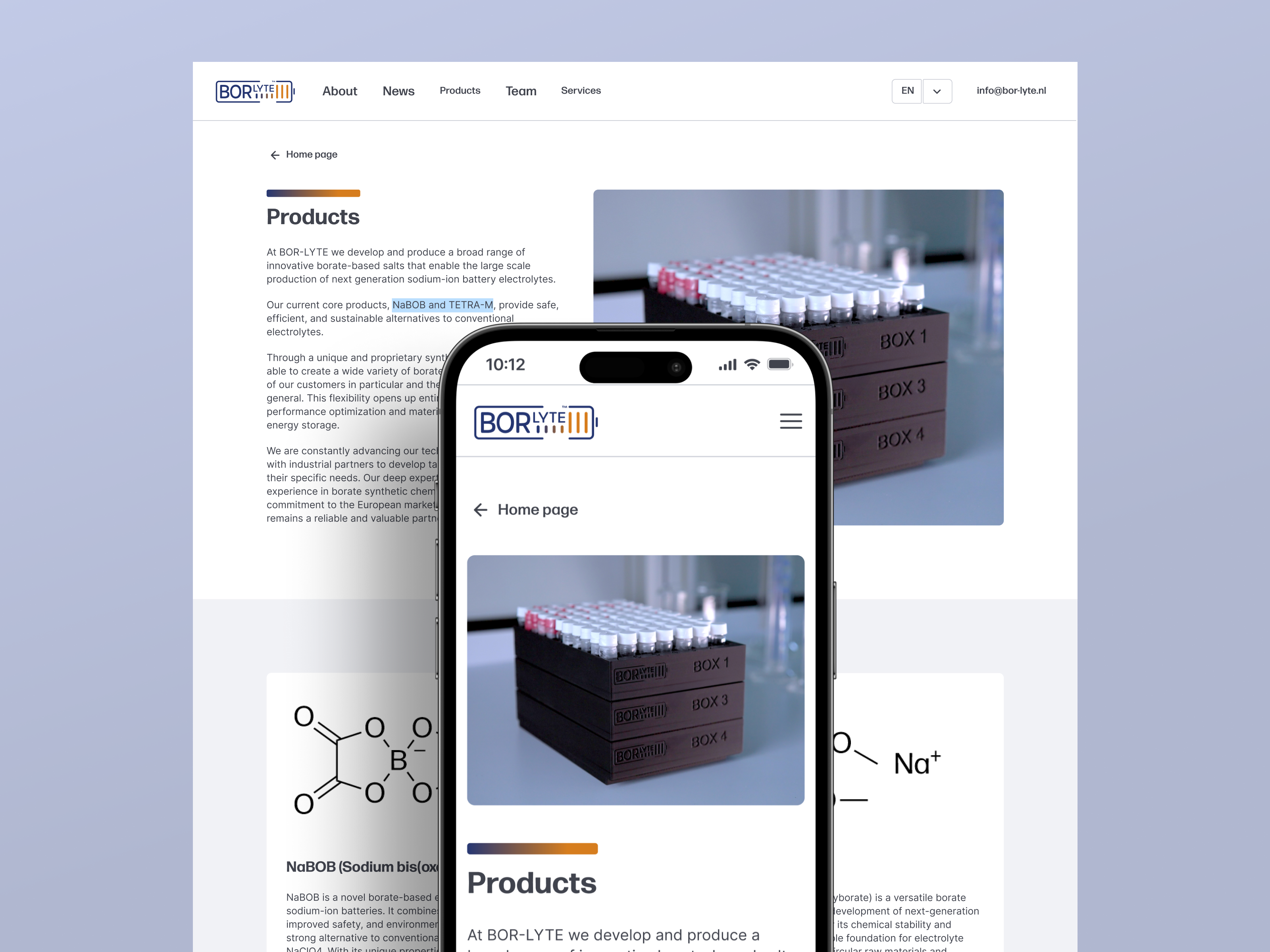 Example of Website Design