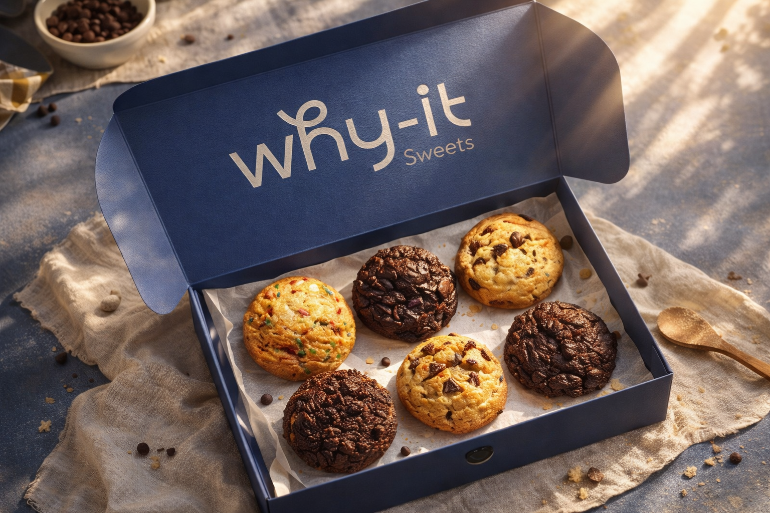 Why-it Bakery — Modern Artisanal Brand Identity artisanal bakery bakery branding bakery logo brand design brand identity brand strategy branding design creative direction d2c branding elegant branding fmcg branding graphic design logo design minimal design mockups modern bakery packaging design premium branding typography design visual identity