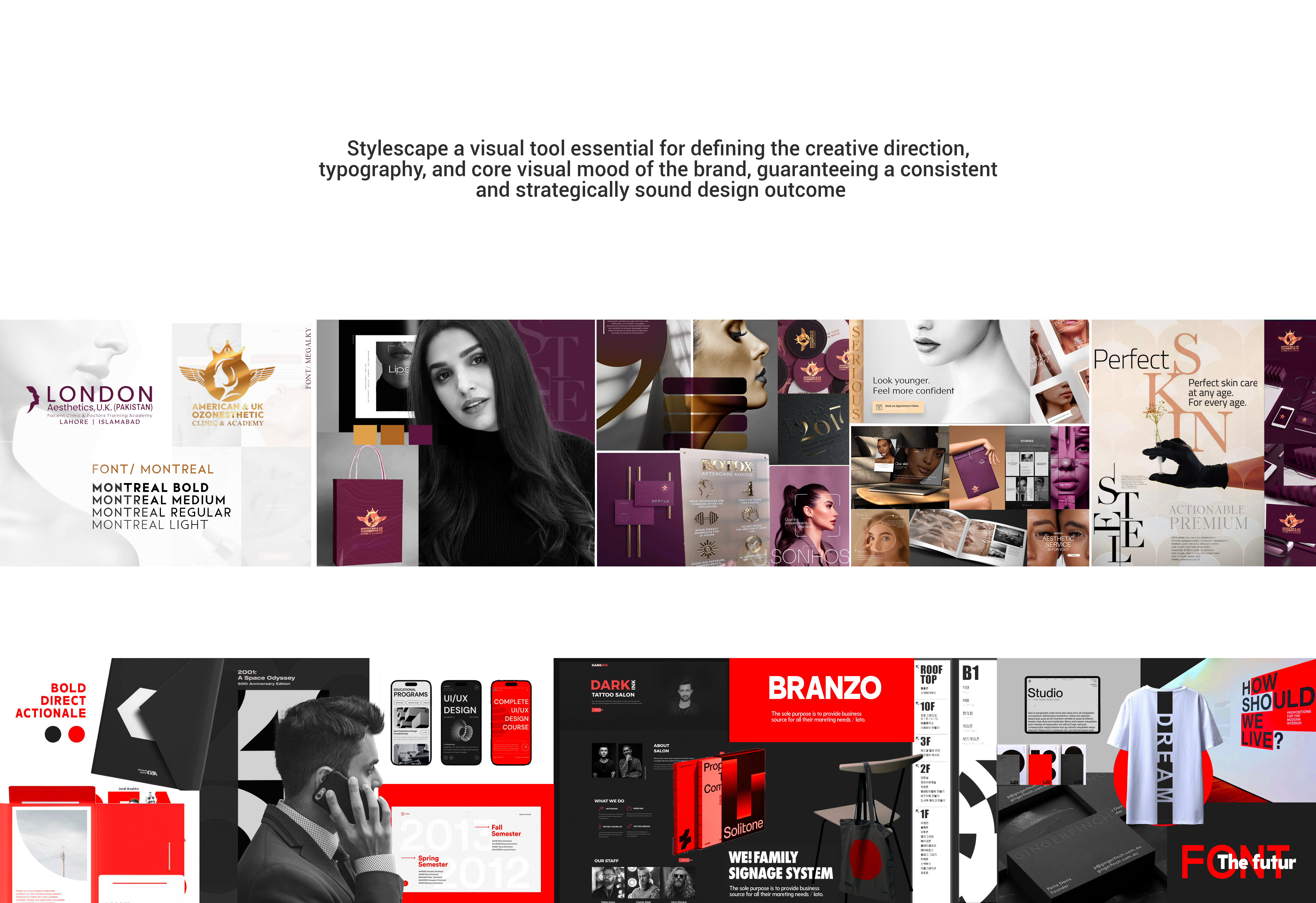 Stylescape Collection brand identity brand image branding graphic design illustration logo vector visual identity