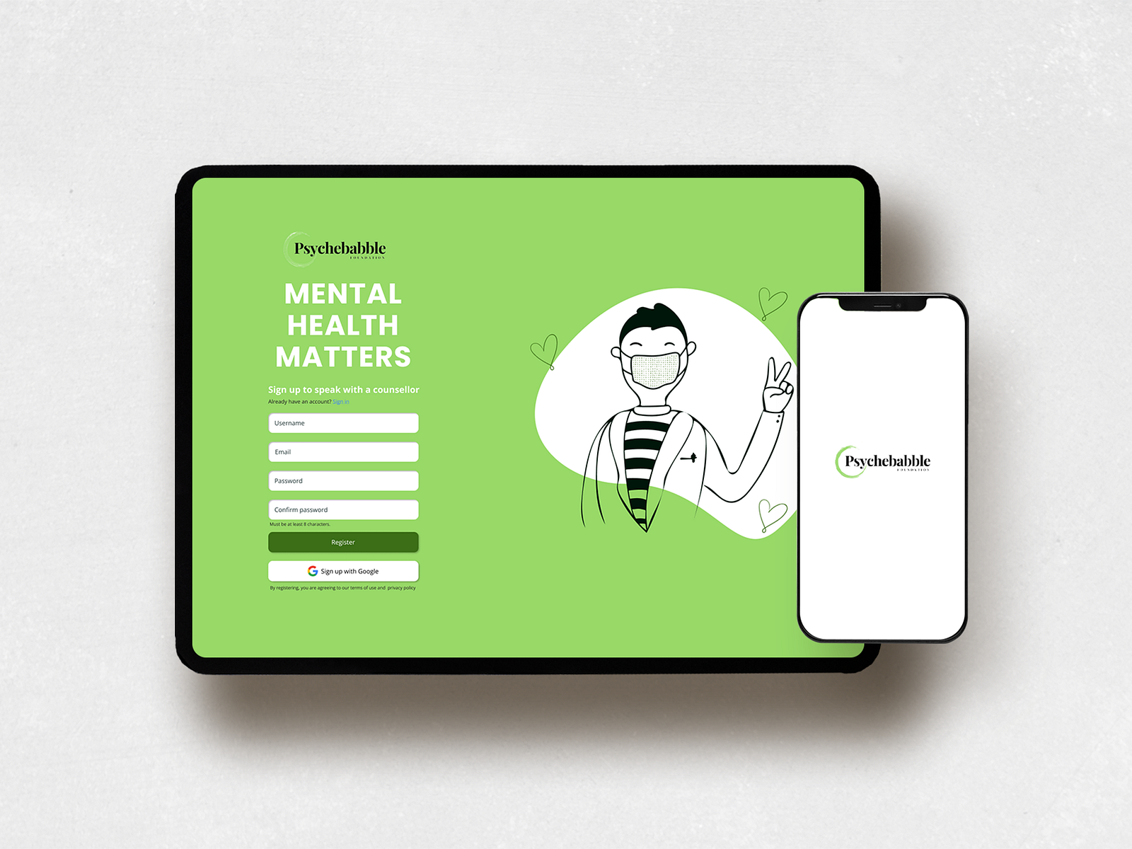 Mental Health App Sign Up Landing Page By Jossyukam On Dribbble mental-health-app-sign-up-landing-page-by-jossyukam-on-dribbble