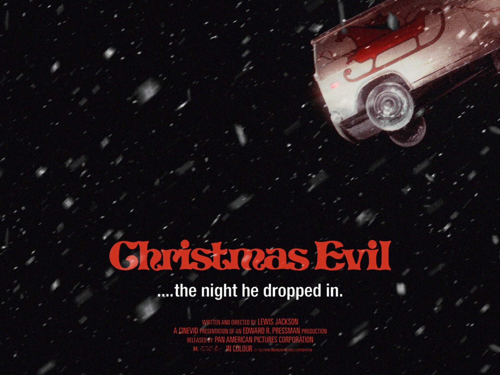Christmas Evil animation christmas evil christmas horror deck the halls horror horror movie horror movies key art movie poster movie posters poster poster art poster design retro