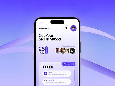 Learning App branding design education graphic design networking ui ux