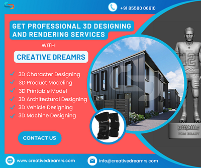 Wide variety of Printable models at Mohali- CREATIVE DREAMRS 3d 3d des 3d modeling 3d rendering art design designing modeling visualization