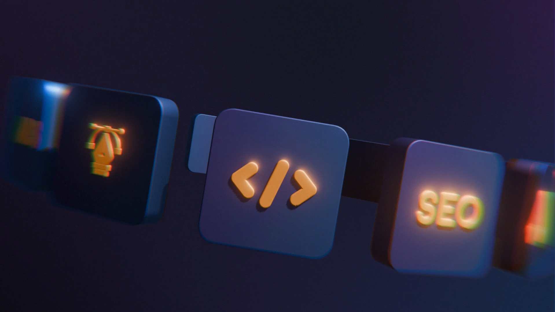 Digital Marketing 3D Logo Animation 3d 3danimation aftereffects animation blender digitalmarketing logo