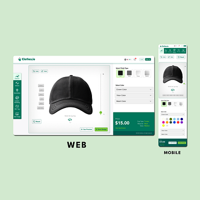 Clothing Customization Platform – UI Concept apparel design clothing ecommerce custom apparel custom clothing ecommerce ui fashion ui fashion website minimal ui modern ui product customizer ui design ux design website design