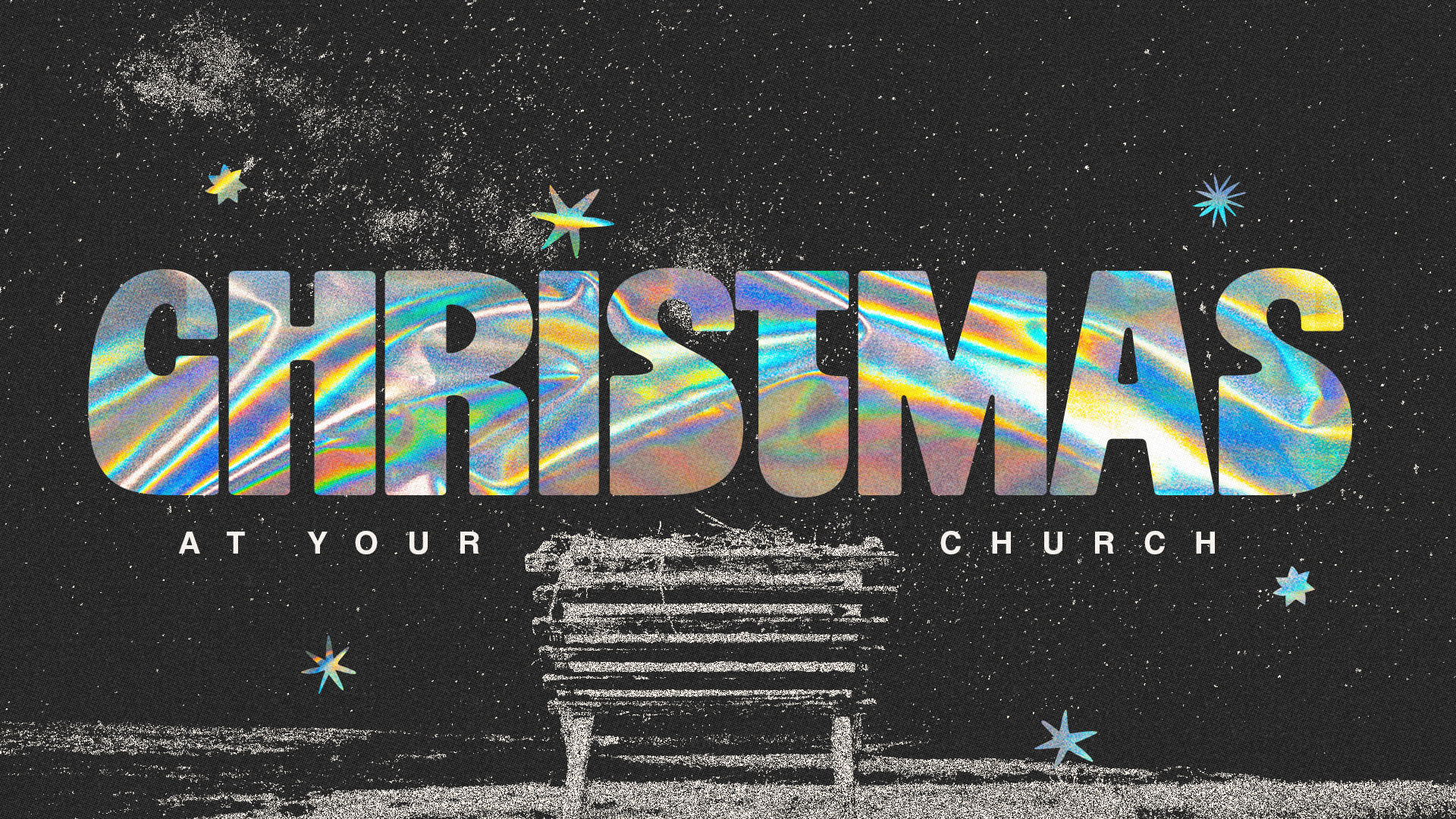 Christmas | Sermon Series christian church editorial design god graphic design lettering poster sermon social media type design