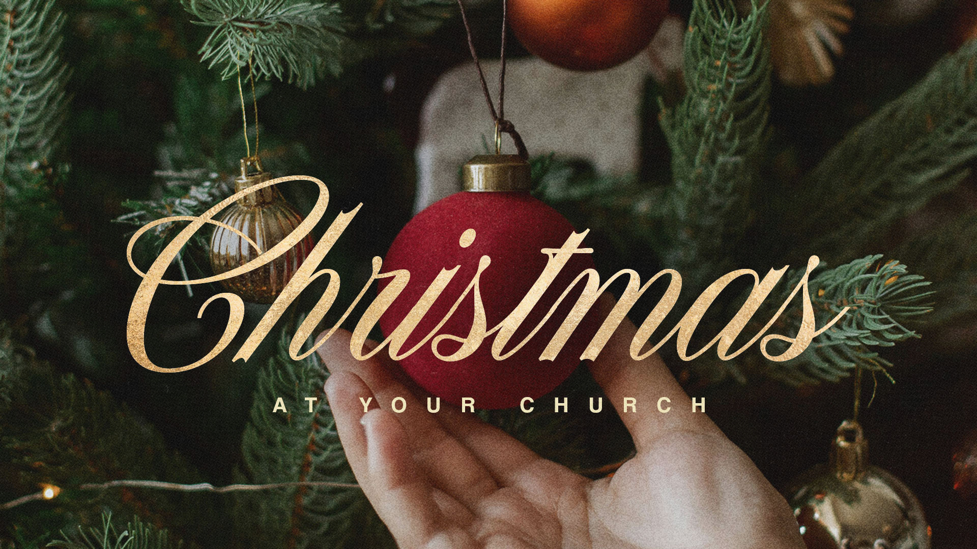 Christmas | Sermon Series christian church editorial design god graphic design lettering poster sermon social media type design