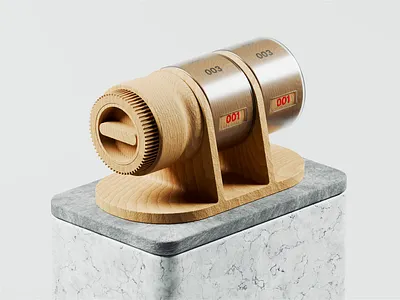 Strange Time 3d 3d animation blender blender3d design illustration isometric isometric illustration