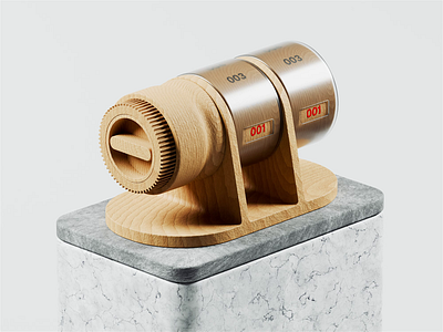 Strange Time 3d 3d animation blender blender3d design illustration isometric isometric illustration