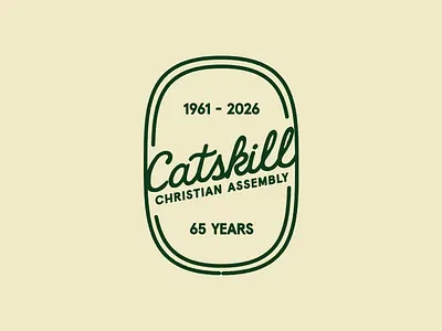 Minimal Outdoorsy Badge Logo • Church Camp Branding anniversary logo branding camp branding camp design camp logo christian christian design church camp design graphic design handcrafted illustration logo paxton creative co paxton todd