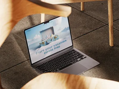 Vacation planner Ai 3d ai animation branding design graphic design illustration logo motion graphics travel ui ui design uxui design vacation vector