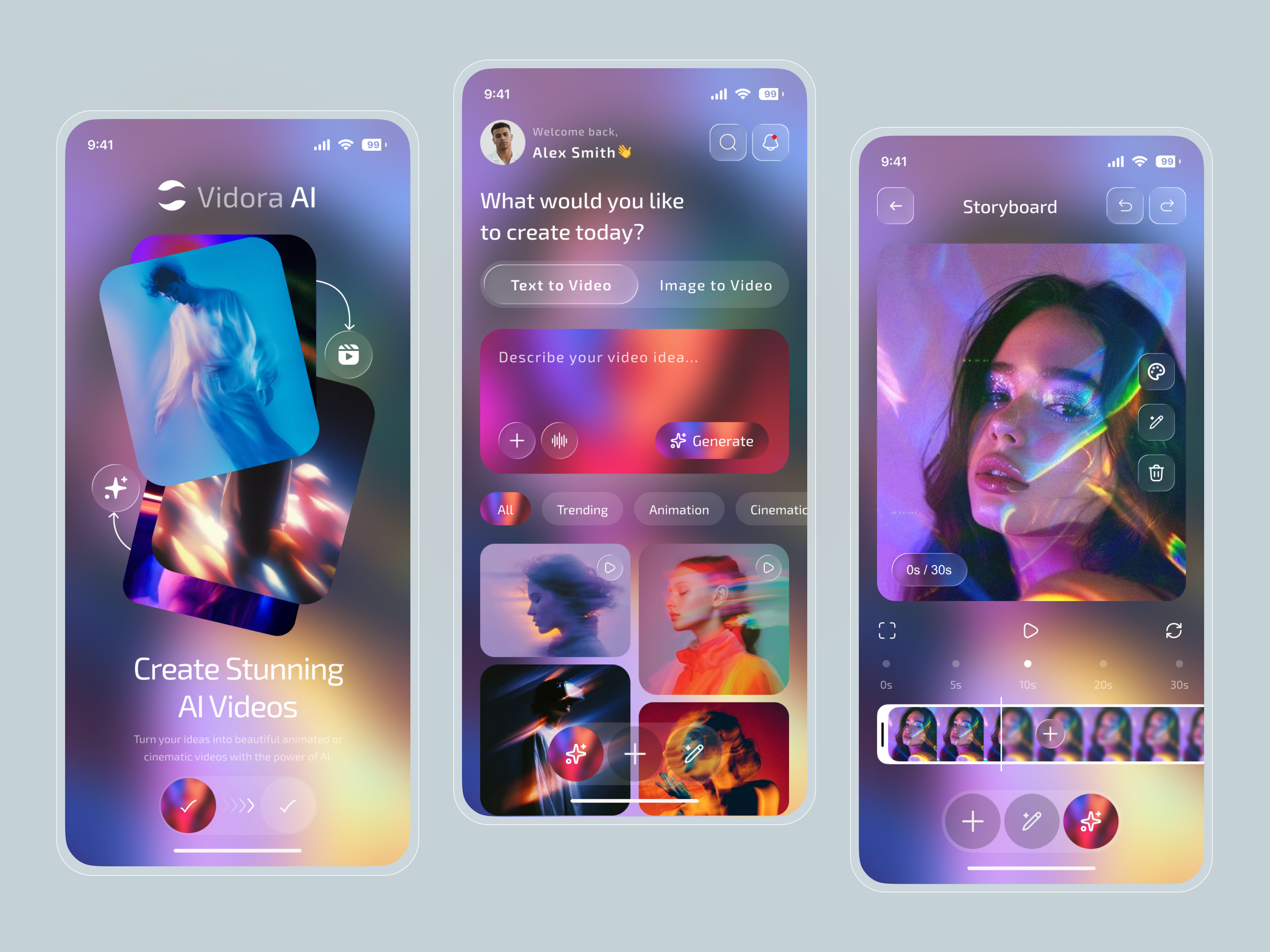Example of Premium Mobile App UI Design