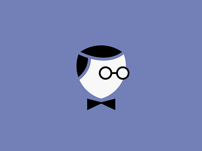 Nerd or Geek Shield Logo app branding design graphic design illustration logo minimalist modern ui vector
