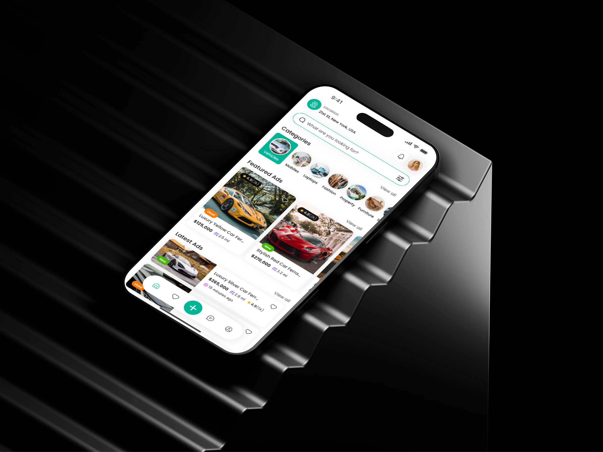 Example of E Commerce/M Commerce Mobile App Design