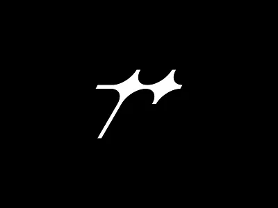 Truspark abstract letterform logo minimal modern simple star