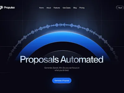 SaaS AI Voice-to-Text Generator Web Animation ai assistant ai chatbot ai saas ai transcription ai voice animation landing page motion design motion graphics product design saas design saas product saas web design transcription tool ui design ui ux design voice assistant voice to text web animation web design