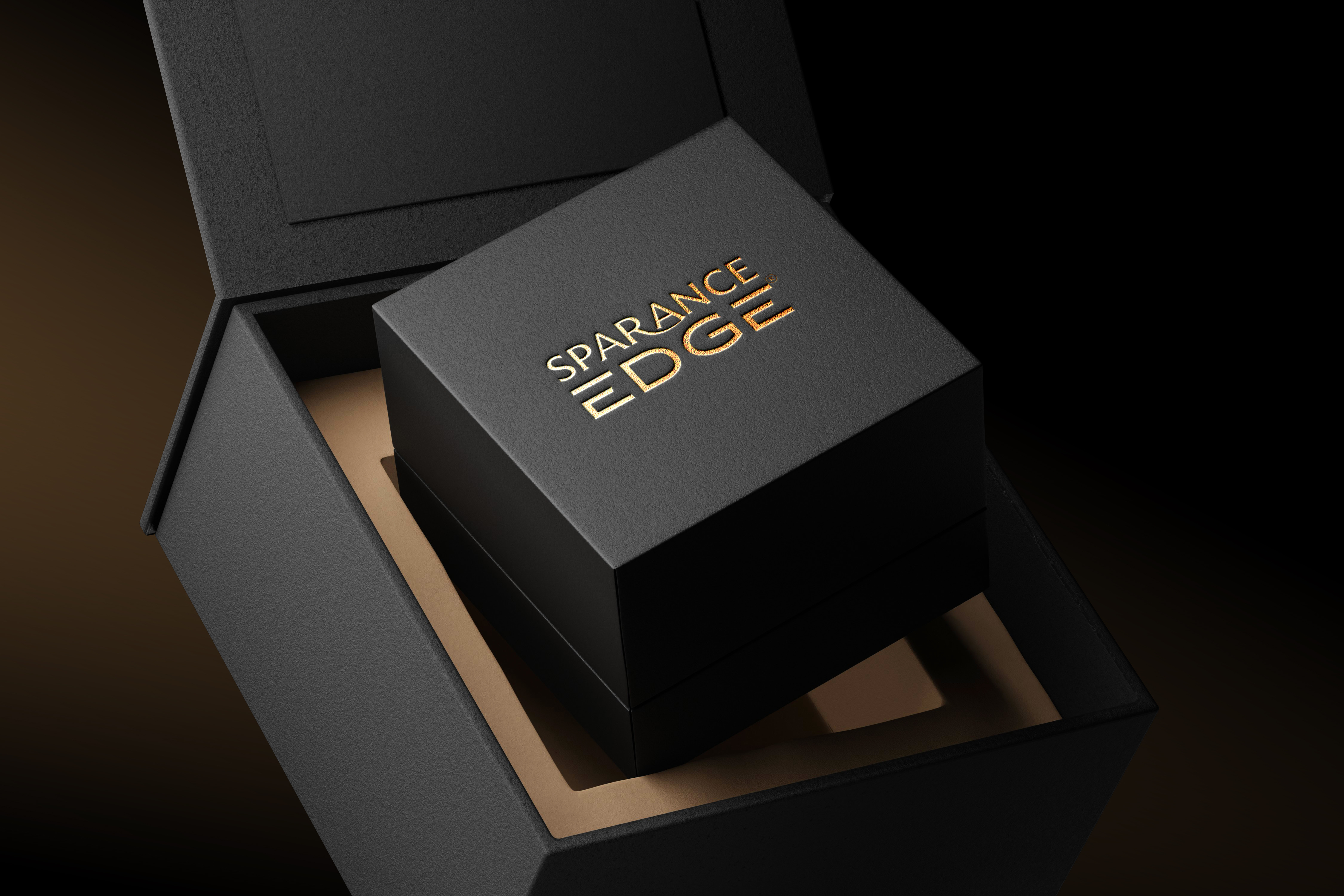 SPARANCE EDGE - Branding and Packaging Design 3d box box design box packaging brand identity branding graphic design label label design logo luxury minimal packaging packaging design packaging designer perfume perfume brand perfume branding perfume packaging premium
