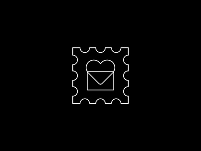 Email Subscription Icon | Iconography brand icons business icon clean icon ecommerce ecommerce icon email icon envelope heart icon icon icon design icon designer icons line icon love icon monoline icon postage stamp simple icon stamp stamp icon startup icon