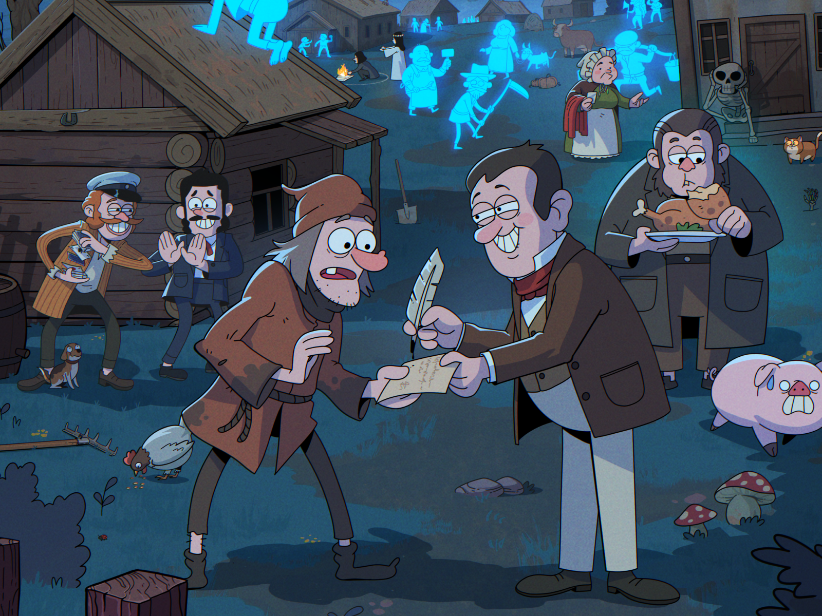 Illustrations for the album "Superheroes of Russian Literature" art coalla graphic design illustration ui