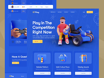 Game streaming web ui design clean game platform game stream game stream ui game streaming game streaming ui game streaming website game ui design minimal modern design modern ui streaming website trending ui ui ui design ux web design web platform web ui website design