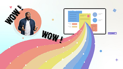 Making Complex Data Feel Effortlessly WOW 2d design explainer video illustration motion design motion graphics styleframe styleguide ui ux wave wow