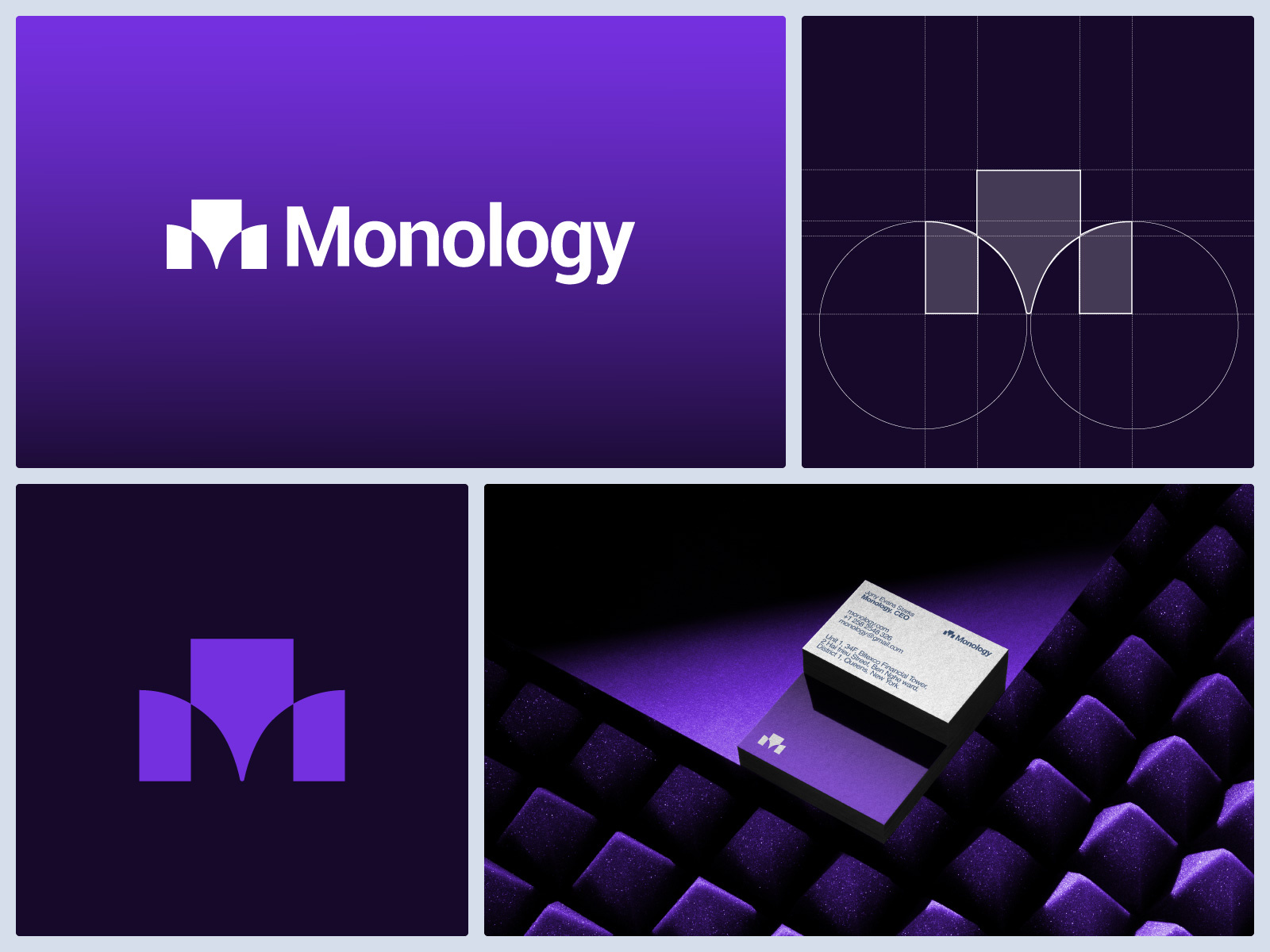 Example of Modern M Logo // For Sale – Minimal Branding for Tech & SaaS