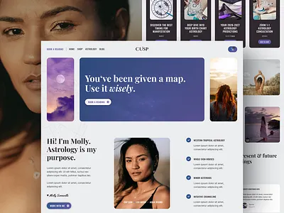 Cusp – Astrology & Horoscope Elementor Template Kit astrology astrology booking astrology reading cosmic ecommerce elementor esoteric horoscope online class personal website purple spiritual spiritual workshop template ui ux website website portal wordpress zodiac