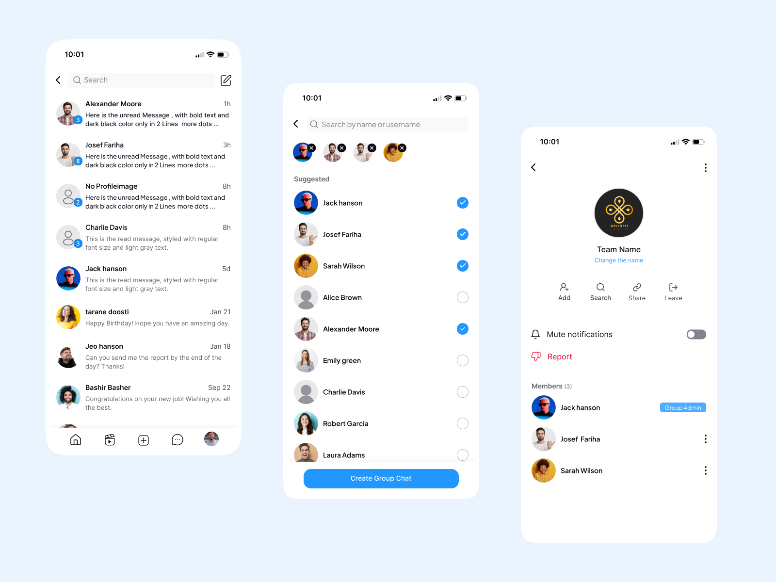 Example of Mobile App Design 