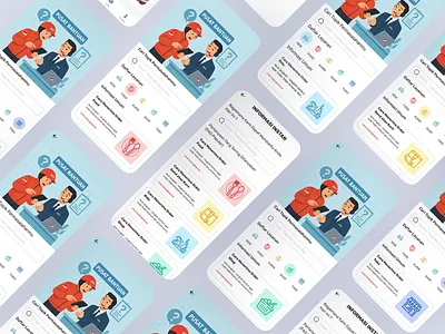 🎯 ACI Driver – Help Center / FAQ UI Exploration app help section clean ui customer support delivery driver app driver app faq design help center helpdesk illustration ui interaction design ios app design mobile app design mobile ui modern ui ride hailing app search ui support center ui design ux design