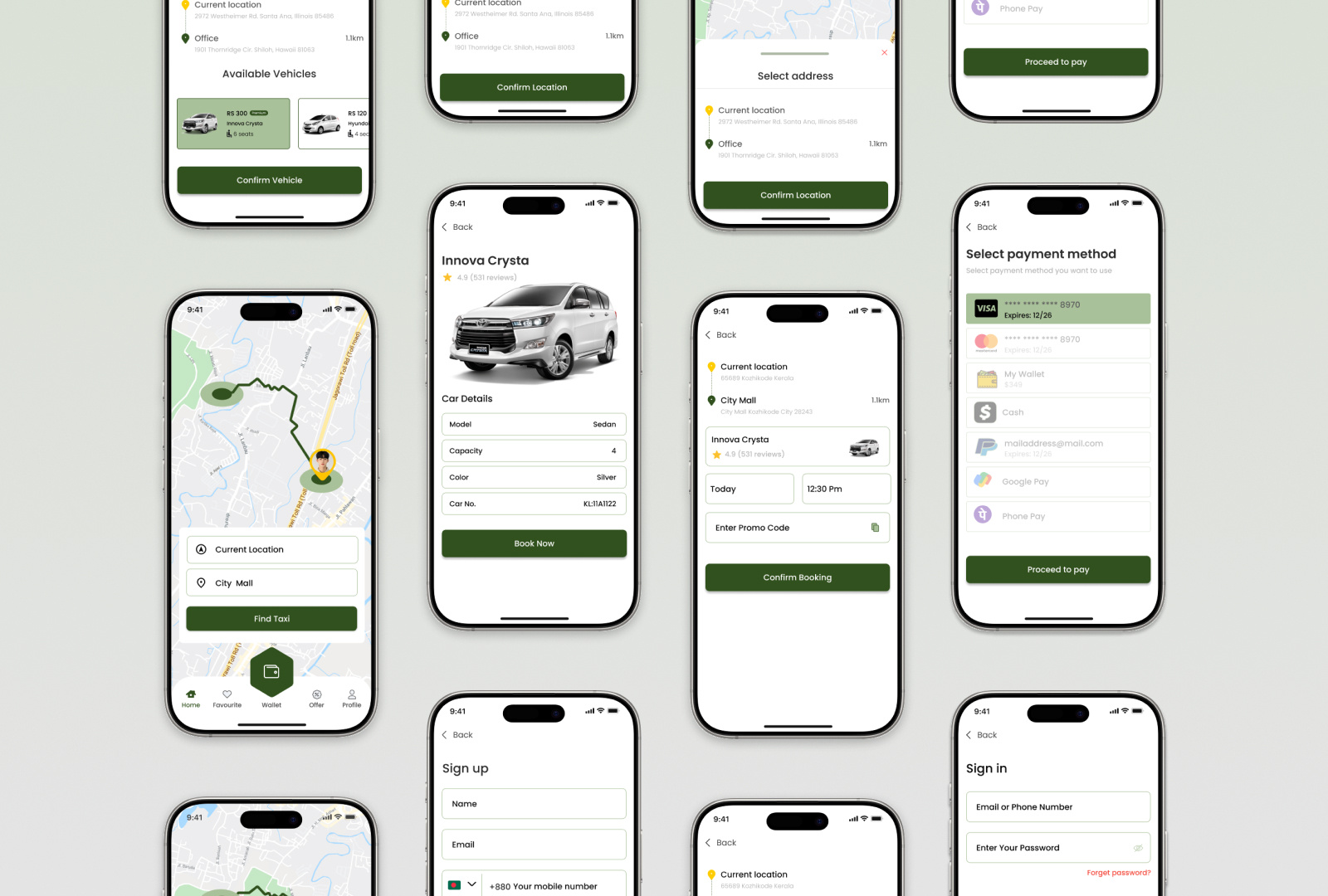 Example of Mobile Application Designs 