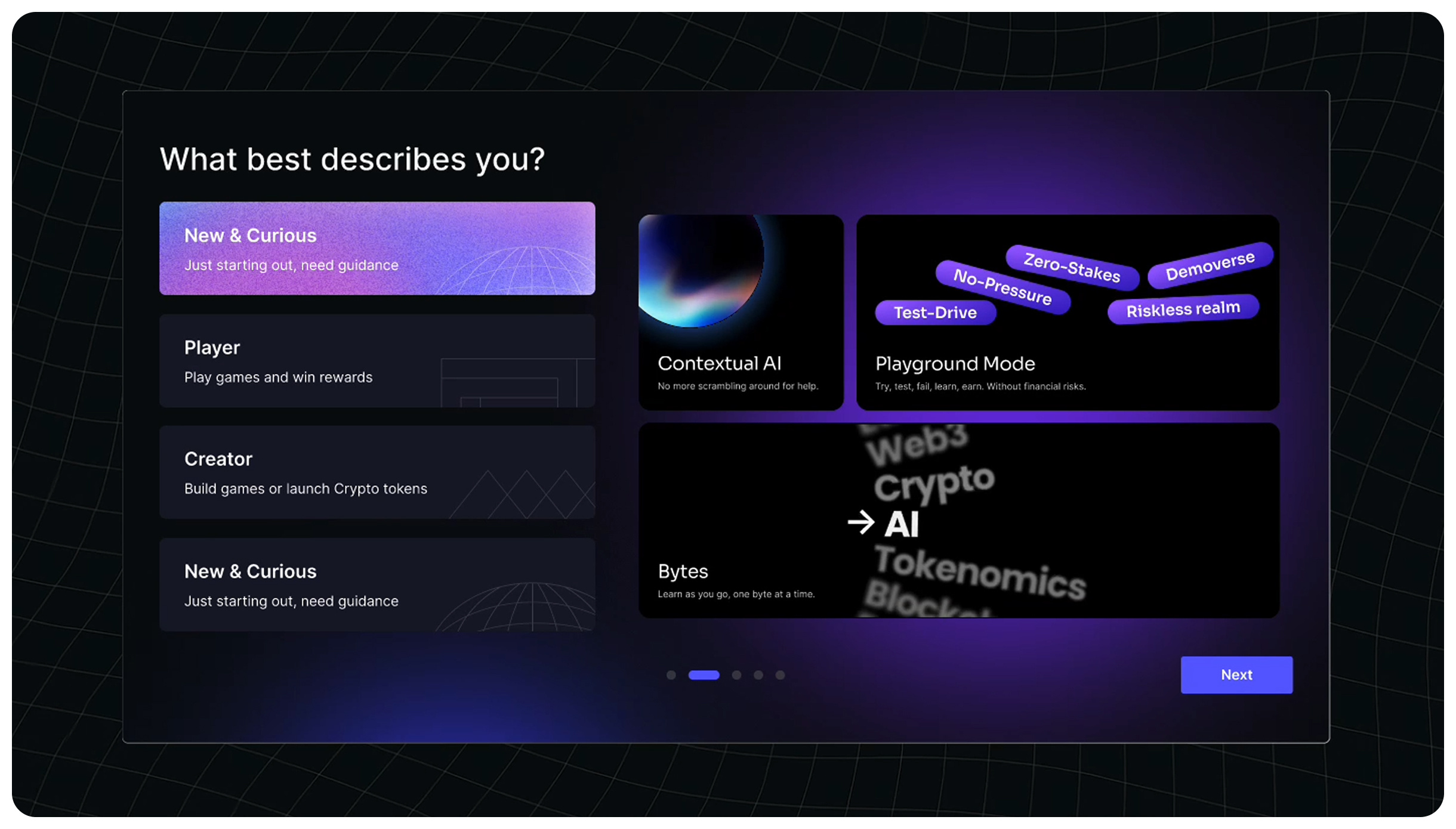Example of Web App UX & UI Design