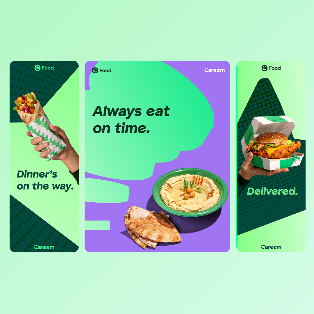 Careem Food advertising art direction brand design branding creative direction design design elements digital art digital design geometric graphic design graphics art illustration marketing pattern storytelling typography vector visual art visual design