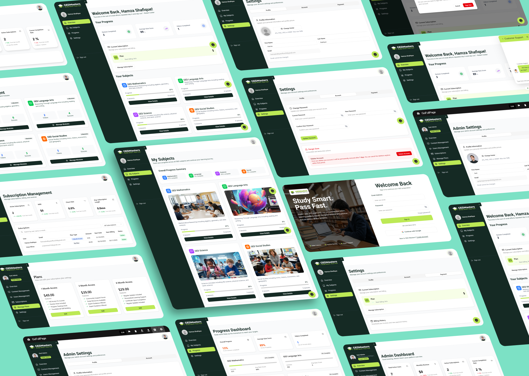 Example of Saas Website Design & Development