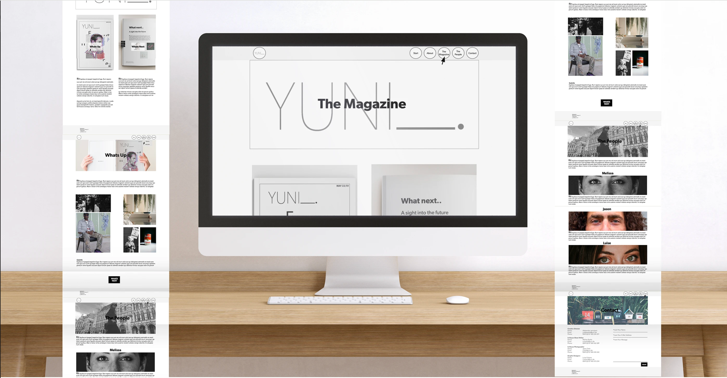Example of High Fidelity UI Design & Prototype