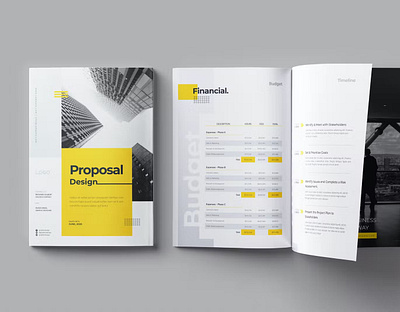 Project Proposal | Word | InDesign 2023 agency annual annual report brochure brochure 2023 business business brochure company company profile corporate identity indesign portfolio print printable project proposal report template