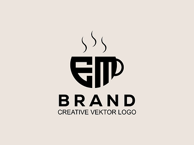 E + M branding brandmark brandname business design dubai graphic design kuwait logo logoawesome logoimport logoinspire logonew logonice logoxpose monogramlogo motion graphics nyc ui usa