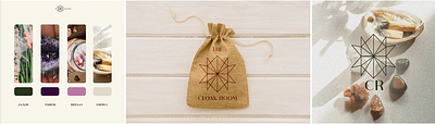 The Cloak Room - Brand Design brand design brand identity branding holistic design logo logo design packaging design