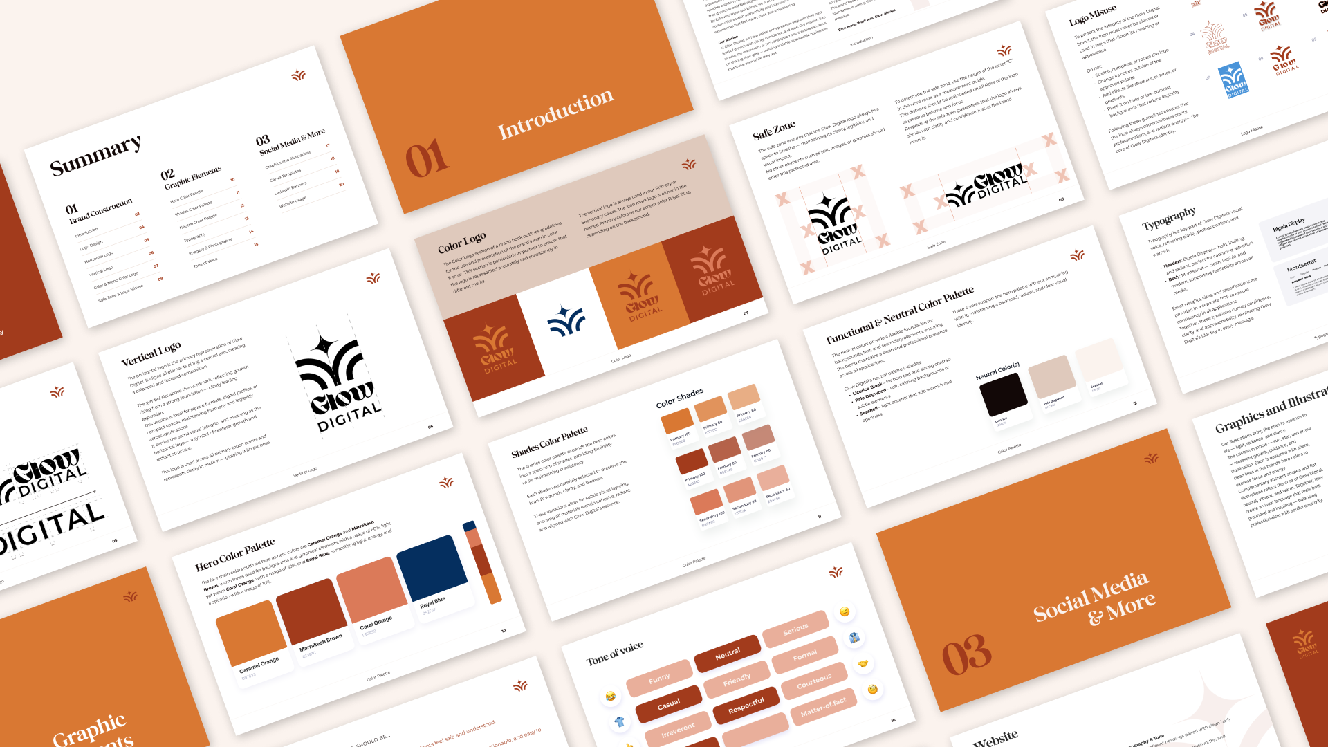 Example of Signature Brand Identity & Website 