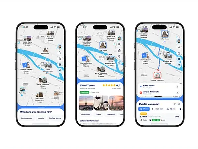 Google maps redesign google maps map app maps mobile app mobile interface mobile ui ui ui design uiux