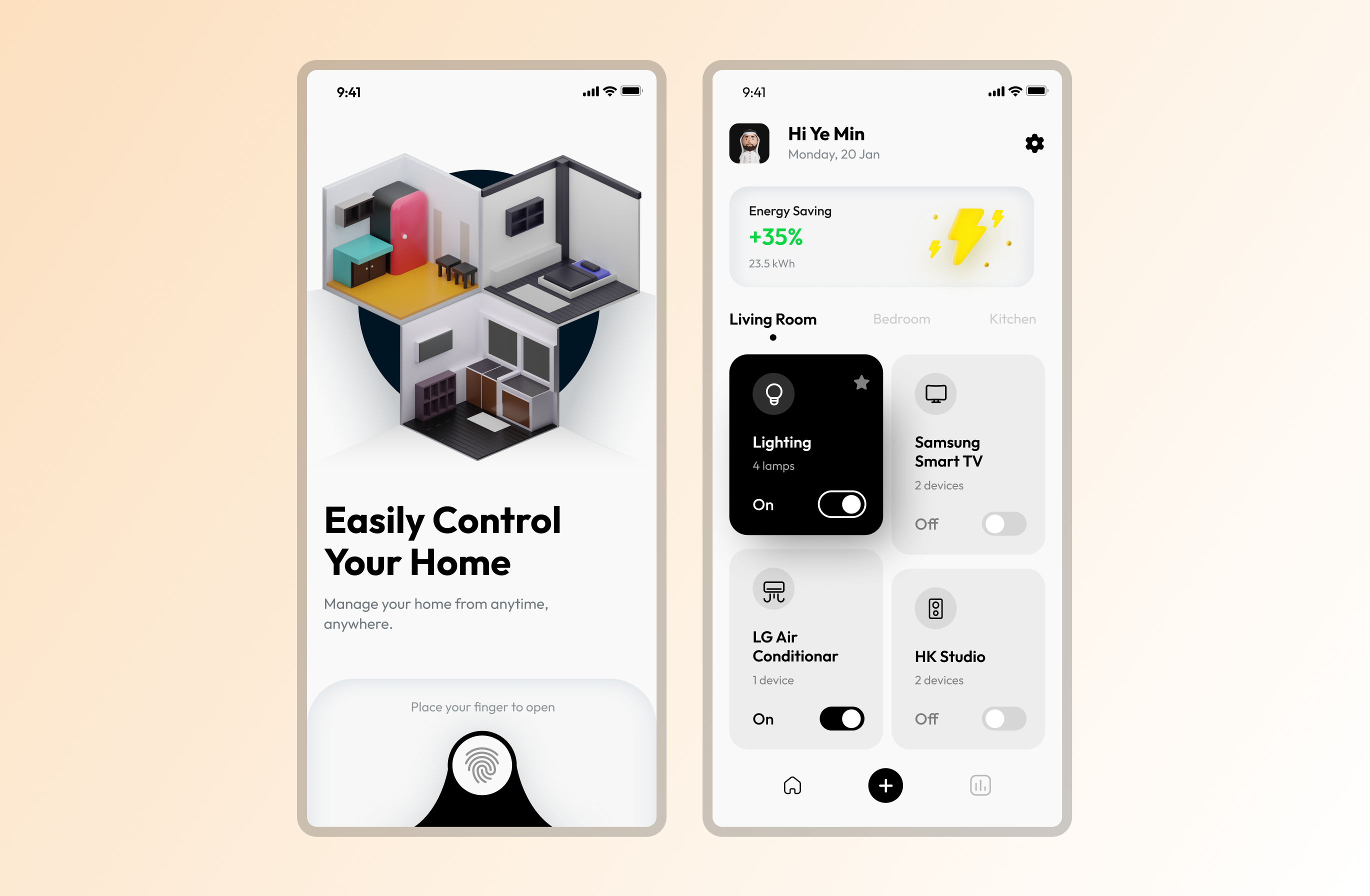 Example of Mobile App UI/UX Design (10 Screens)