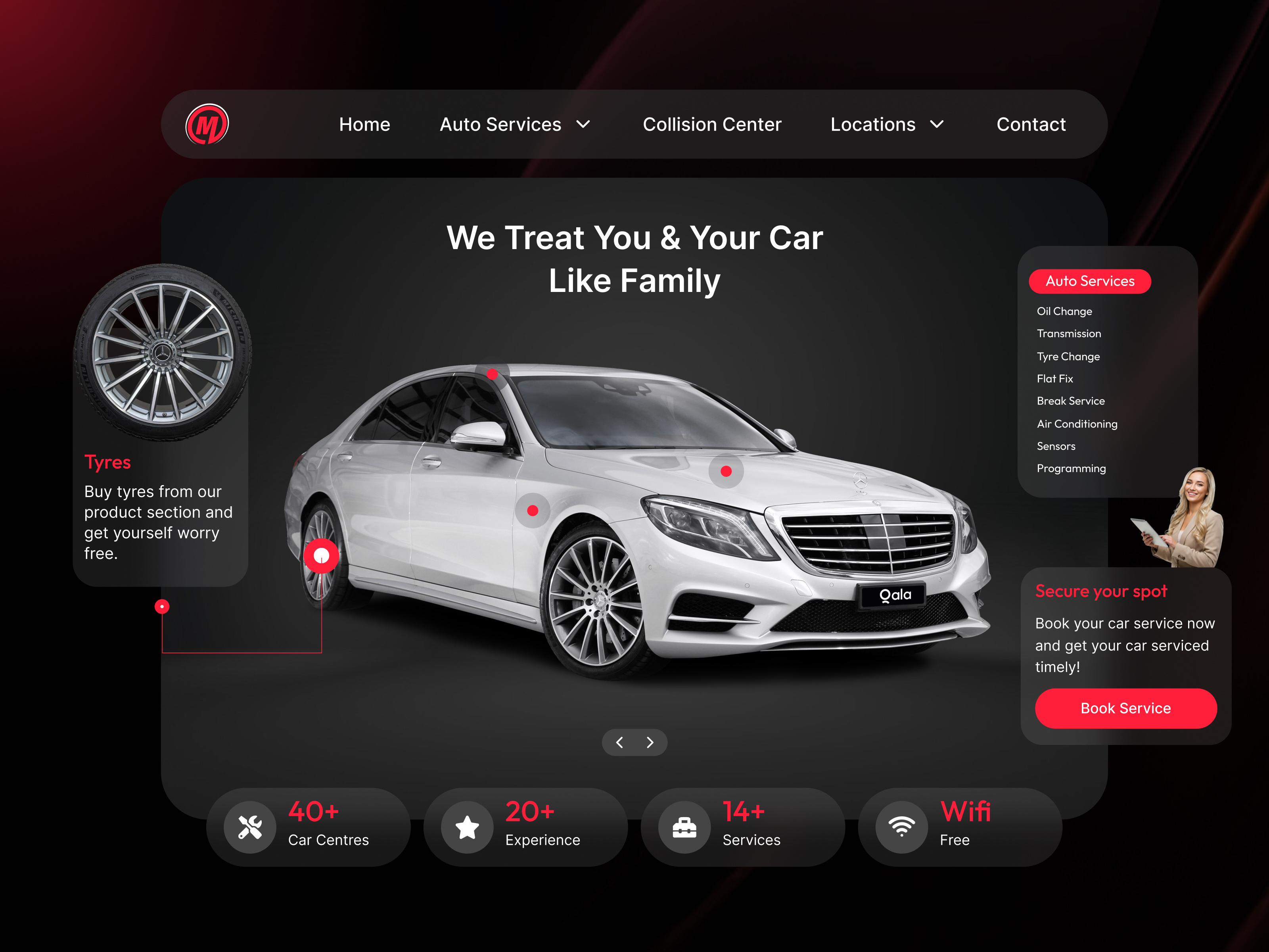 Example of High Impact Website Landing Pages
