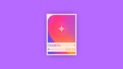 Gradient Poster | Graphic Design aesthetic colorful creative creativity gradient graphic design neon poster print design retro texture visualdesign