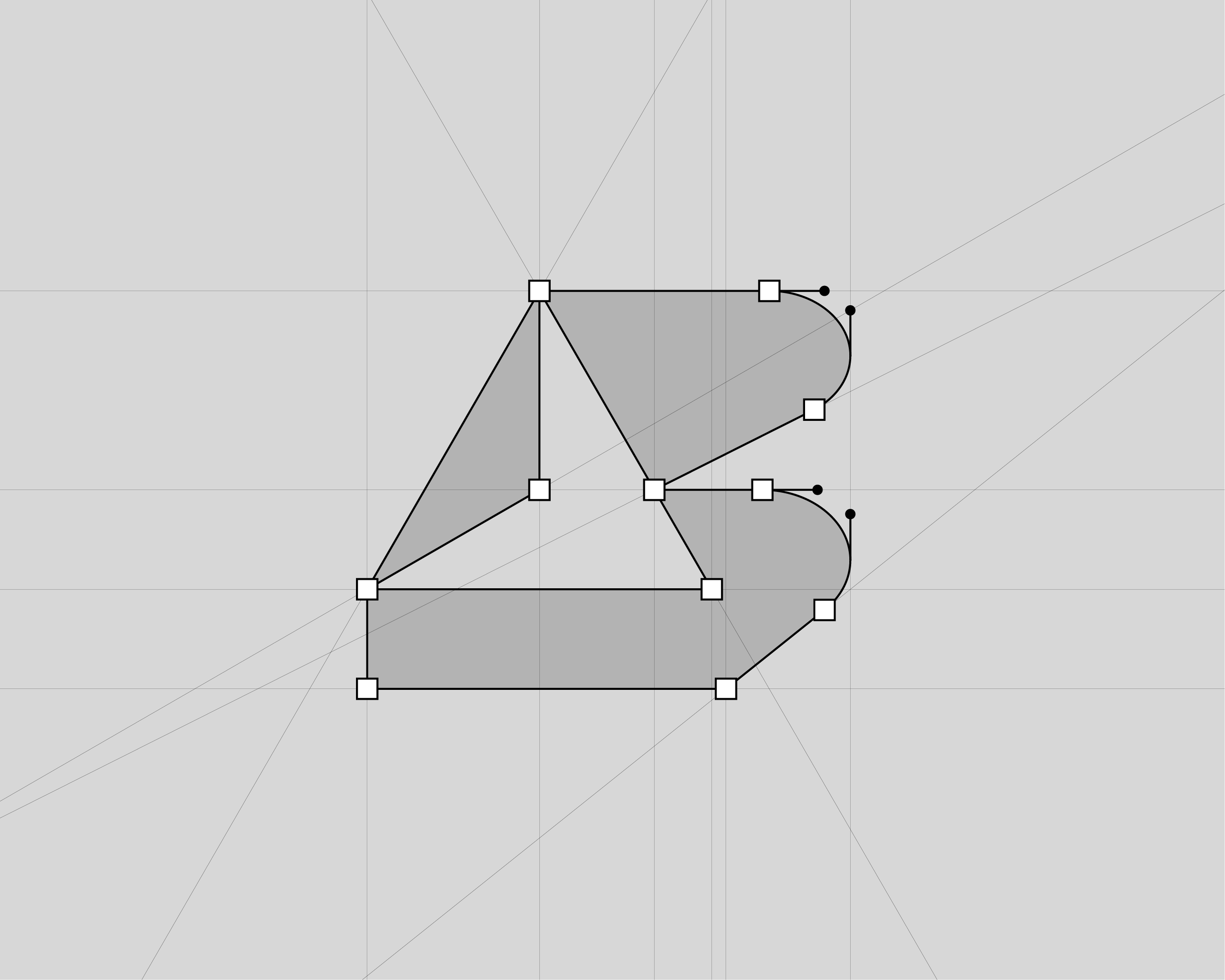 Bartram — mark [grid] ai brand branding design digital geometric graphic design icon letter b logo marks minimal monochrome monogram negative space sports tech visual identity web3