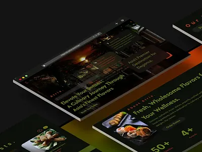 ATRIA - Asia In A Plate. 3d animation branding design graphic design illustration interfacedesign motion graphics ui uidesign userexperience userinterface