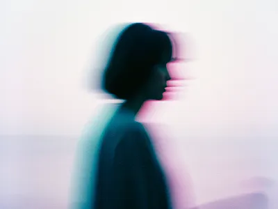 Between States: A Visual Experiment branding design first block first page graphic design landing page minimal ui ui elements ux uxdesign web design webdesign