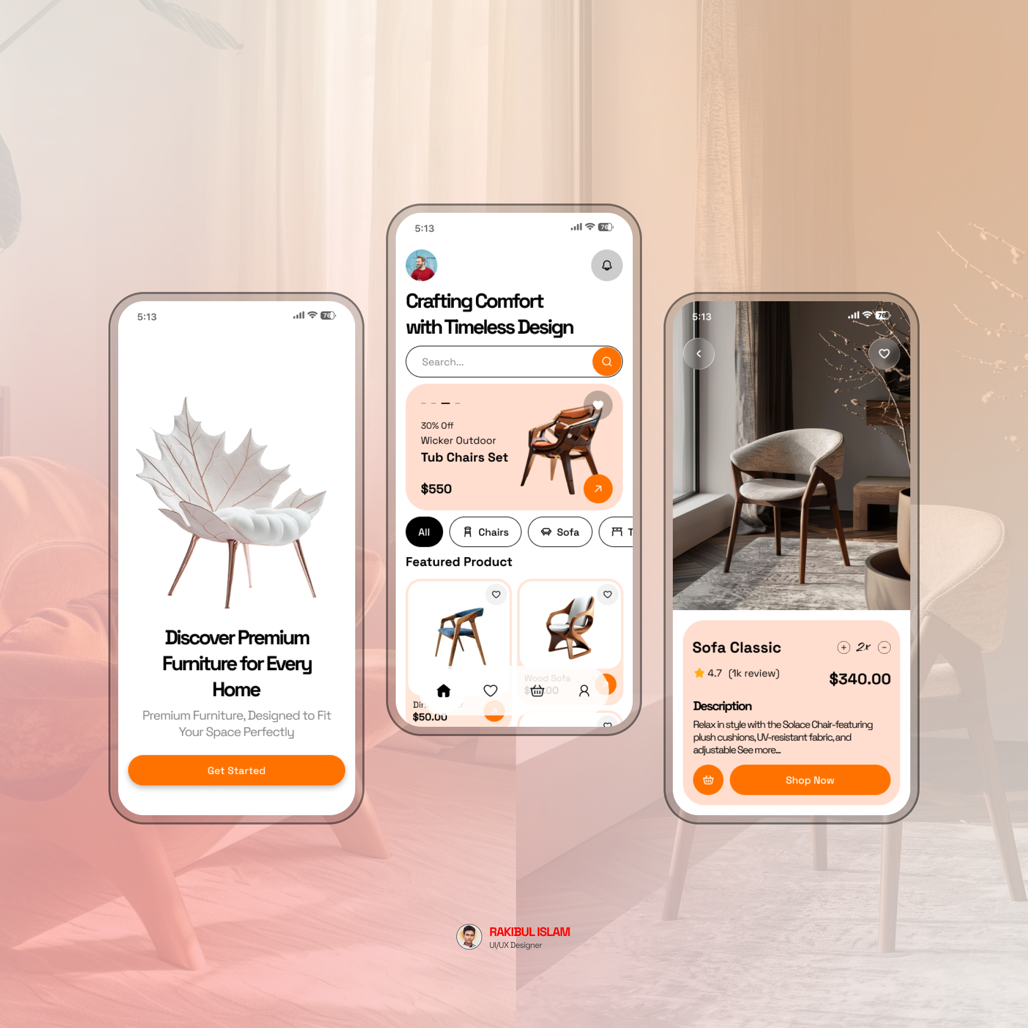 Example of Mobile App UI/UX Design