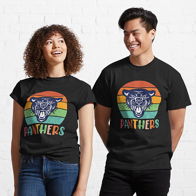 School/Team Spirit Volleyball Panther Shirts - Unisex