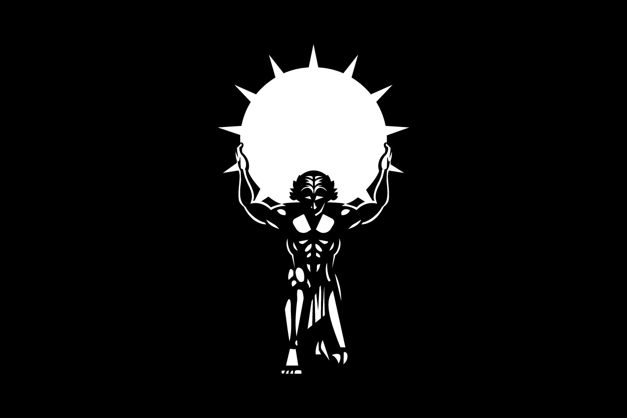 Negative Titan Holding Sun Logo branding business logo colorful contemporary design drawing elegance fun graphic design illustration logo logoground logomaker ui