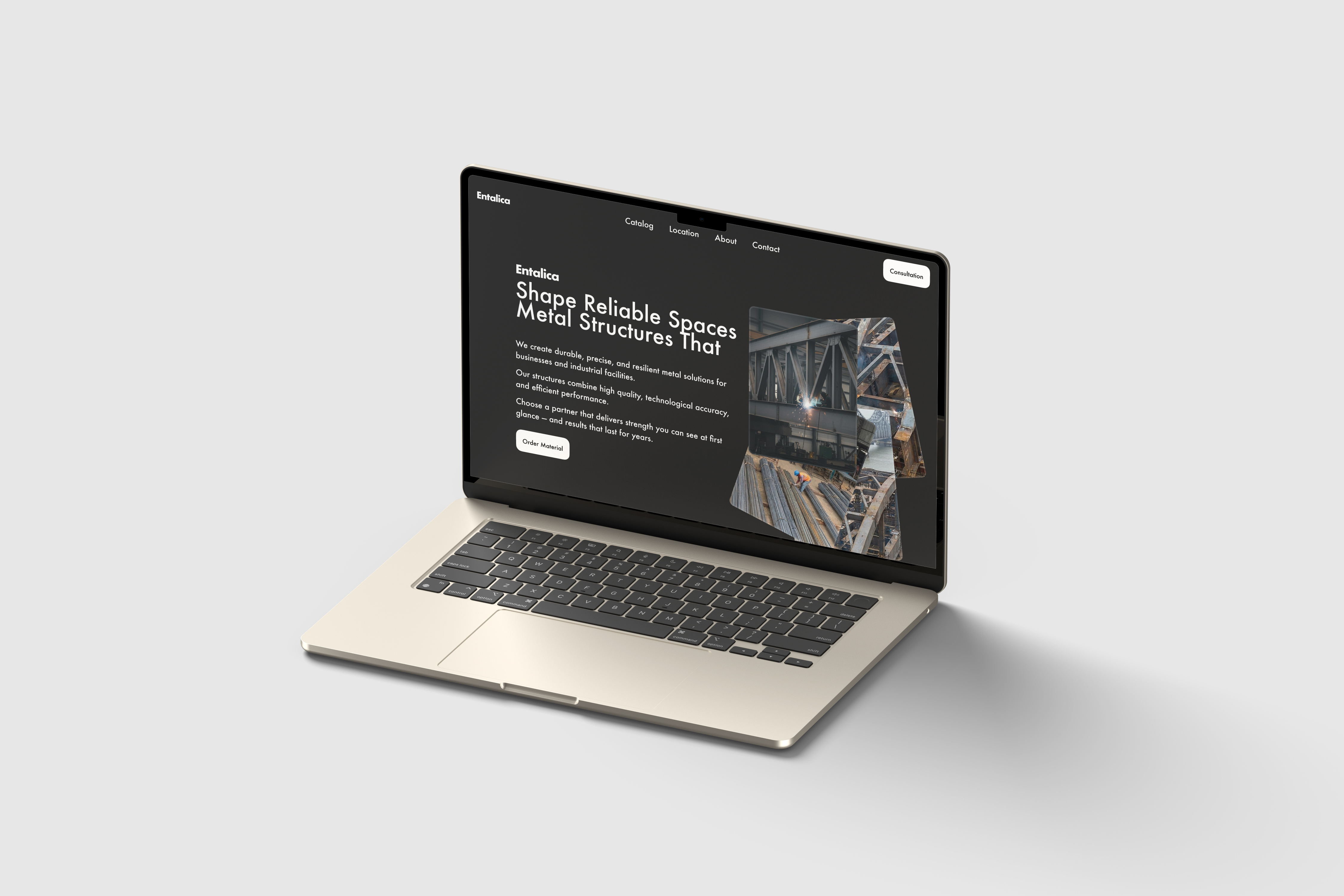 Example of Website Design + Webflow Dev