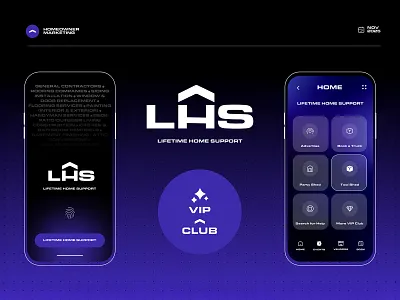 Modern Home Services App UI • Dark Mode Dashboard • Mobile UX app dashboard branding clean ui dark mode ui design figma design futuristic ui gradient ui graphic design home services ui layout logo mobile app design mobile dashboard mockup modern ui design ui ux ux inspiration website